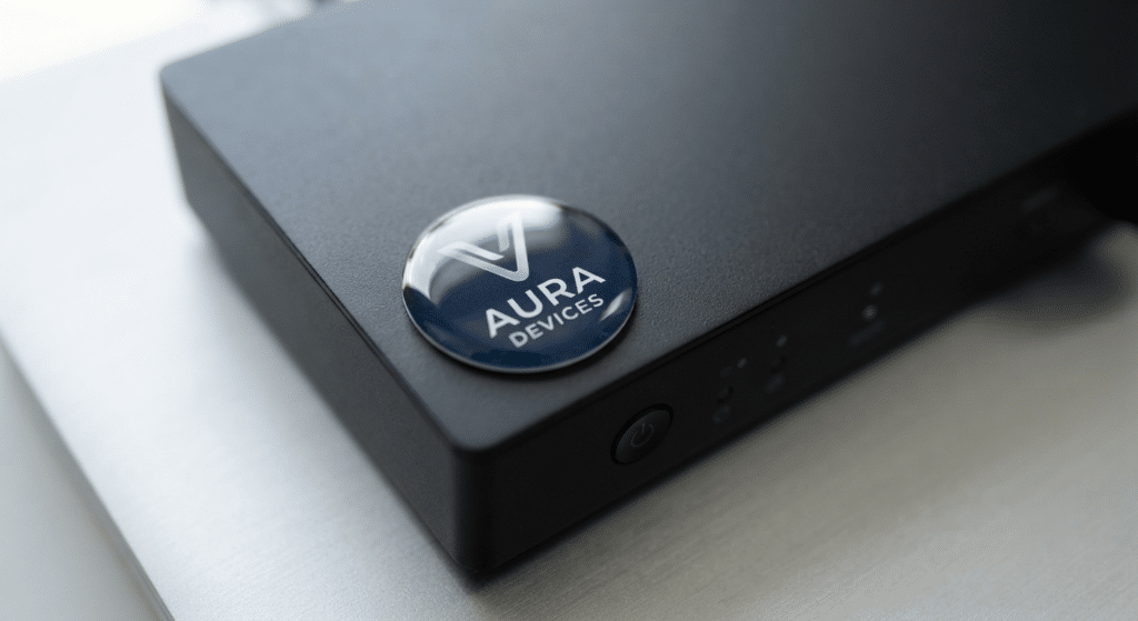 Professional Dome Sticker Branding
